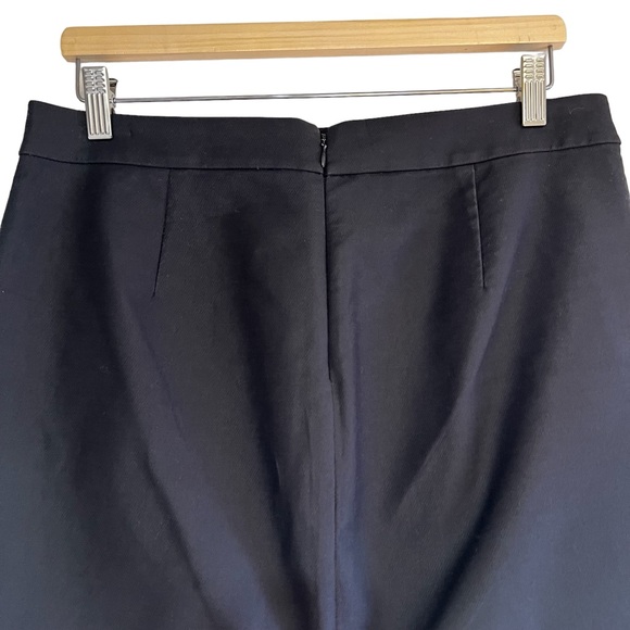J. Crew No. 2 Pencil skirt in black stretch twill size 8 excellent condition - Picture 9 of 12